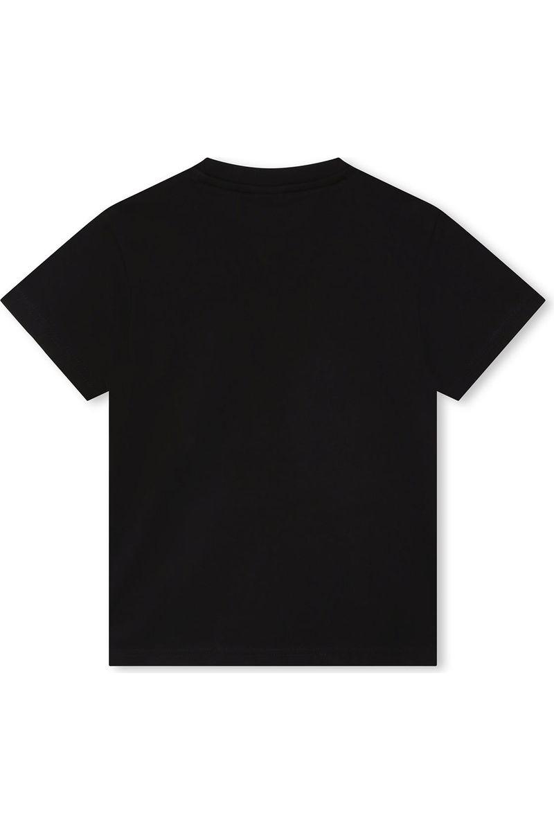 חולצת טי שרט HUGO לוגו מרכזי לילדים