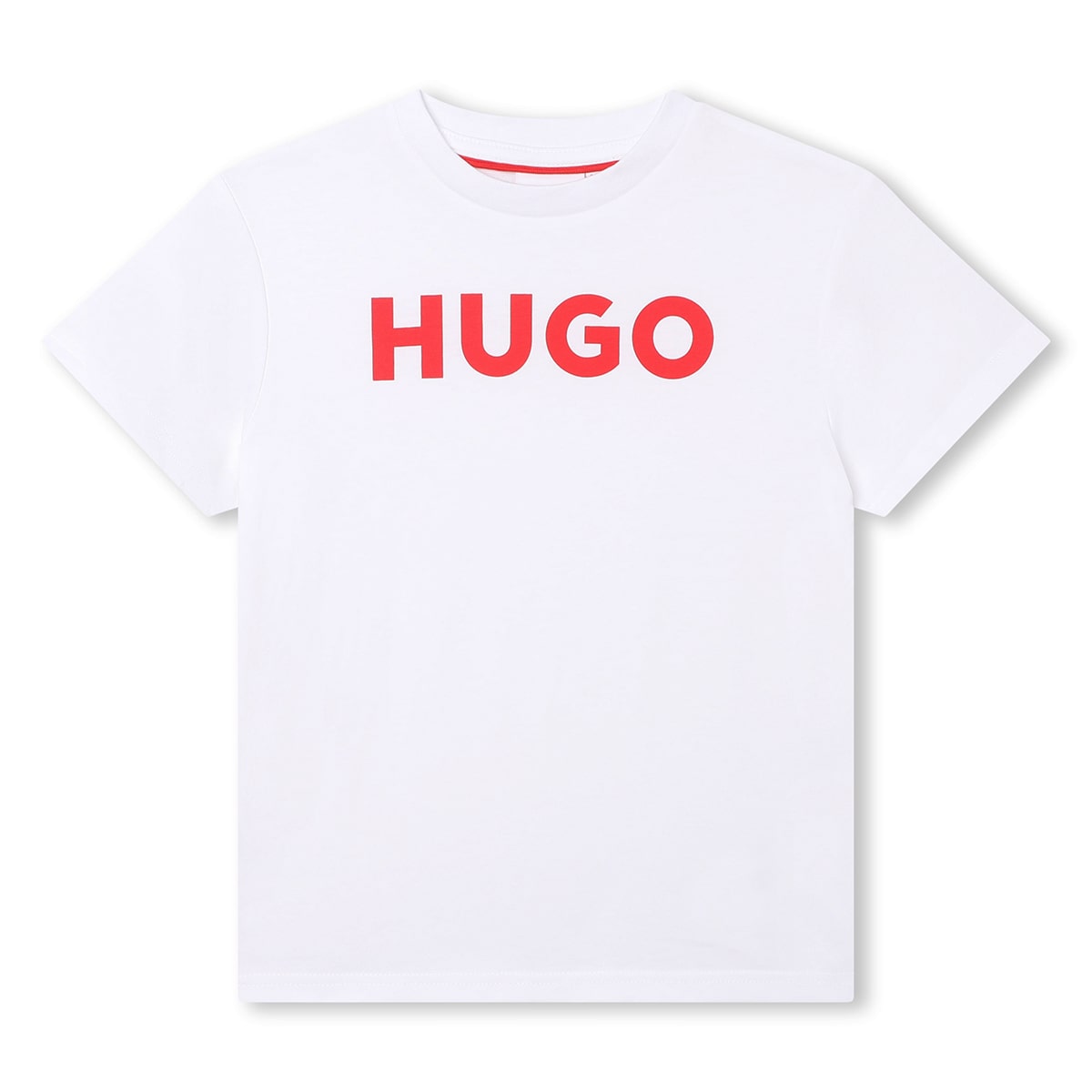 חולצת טי שרט HUGO לוגו מרכזי לילדים