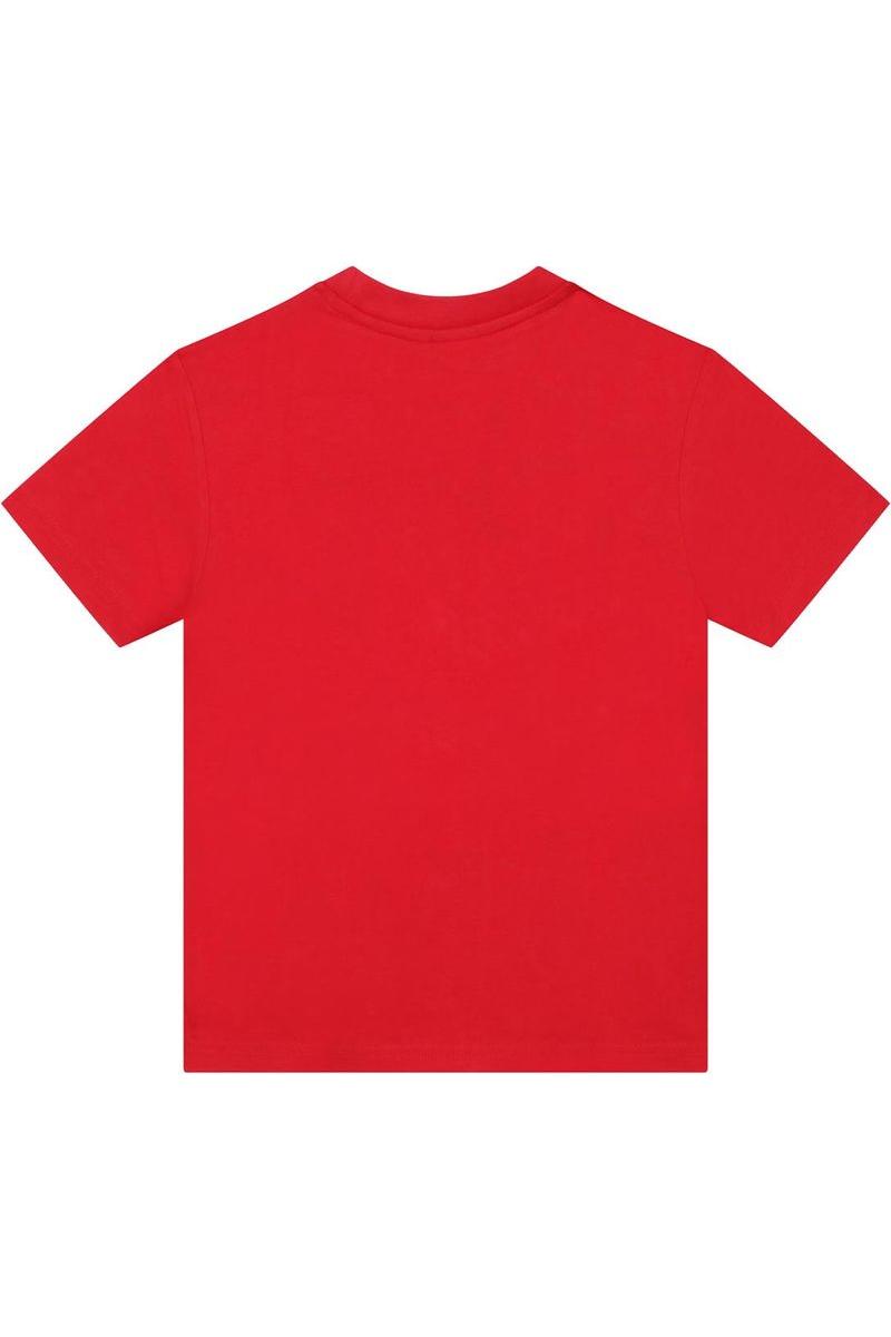 חולצת טי שרט HUGO לוגו מרכזי לילדים