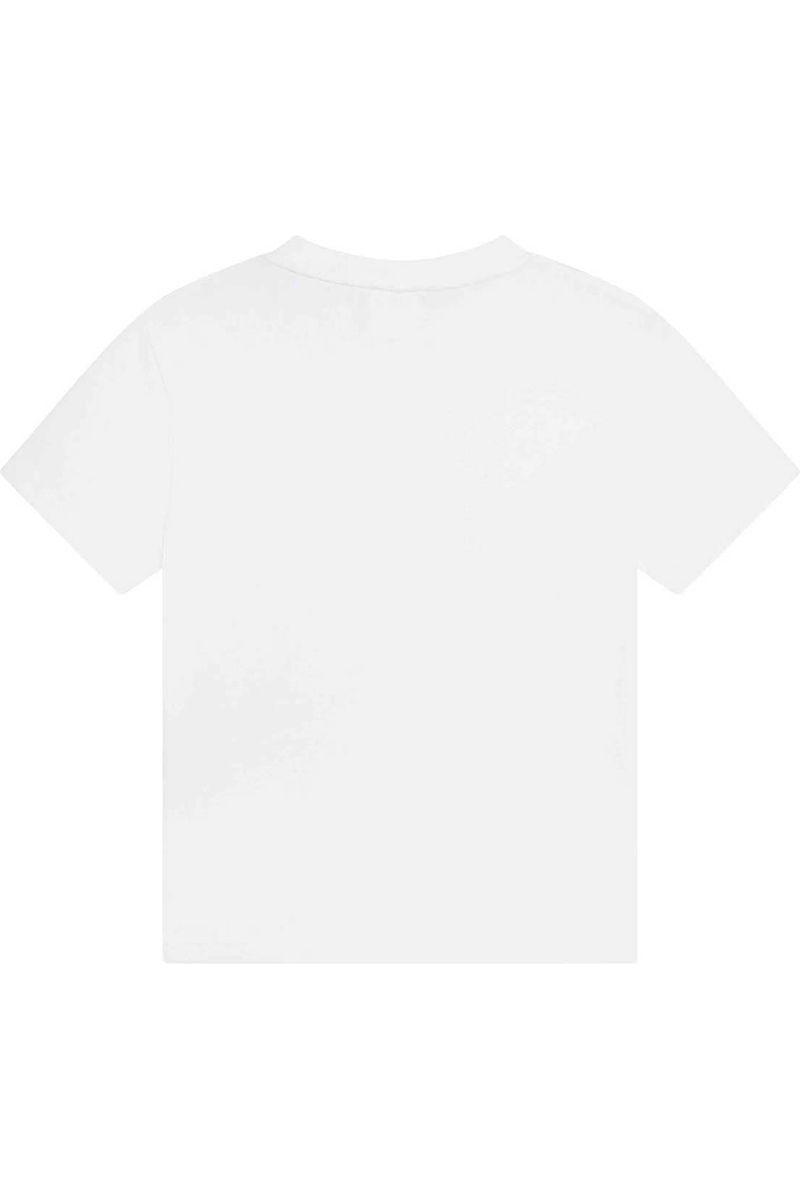 חולצת טי שרט HUGO לוגו בריבוע לילדים