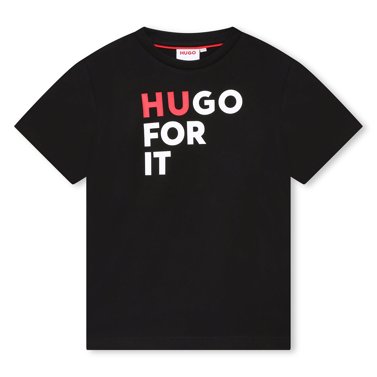חולצת טי שרט HUGO כיתוב לילדים