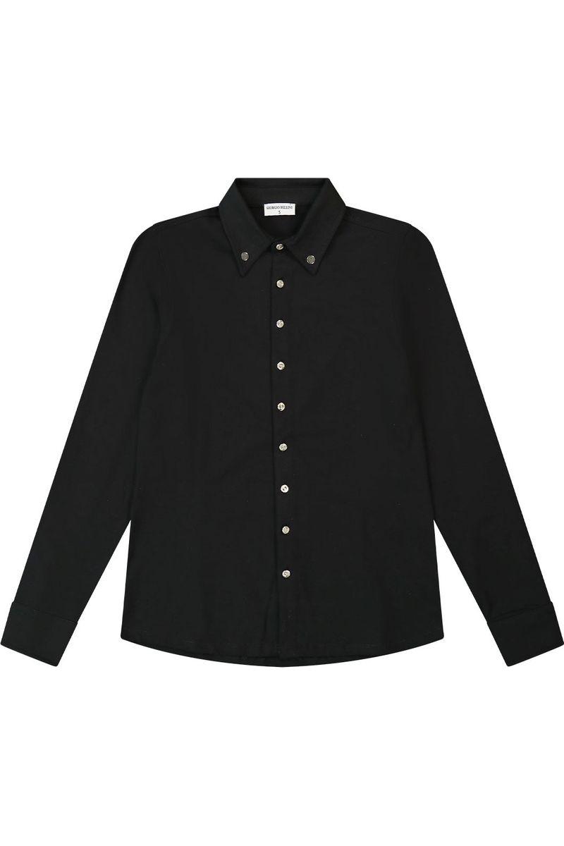 חולצה מכופתרת לנשים GIORGIO BELLINI בצבע שחור