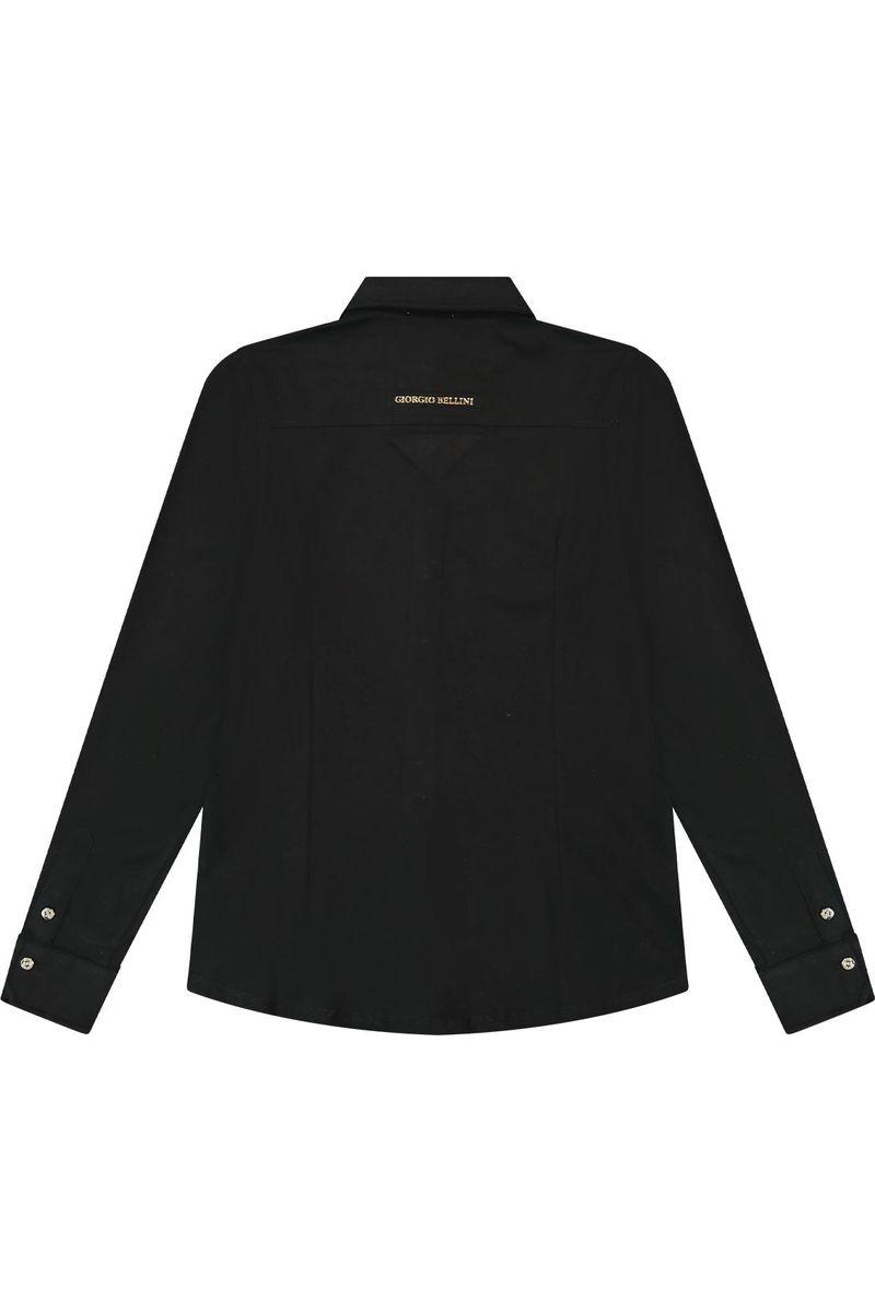 חולצה מכופתרת לנשים GIORGIO BELLINI בצבע שחור