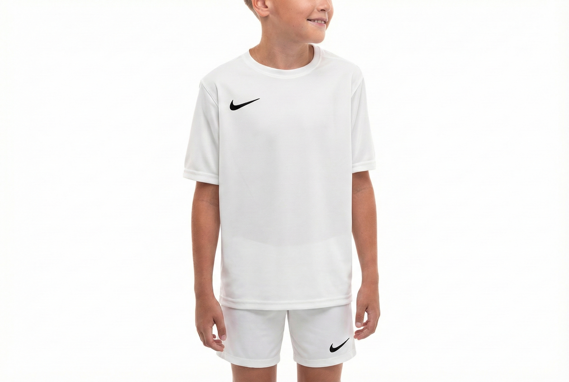 חליפת DRY-FIT לילדים לבן
