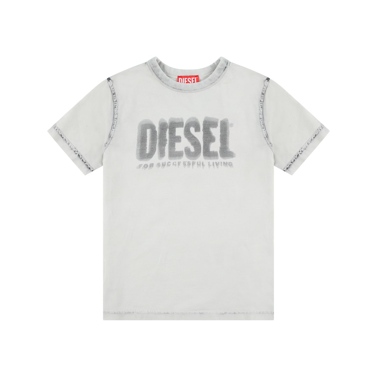 חולצת טי שרט DIESEL הדפס לוגו לילדים