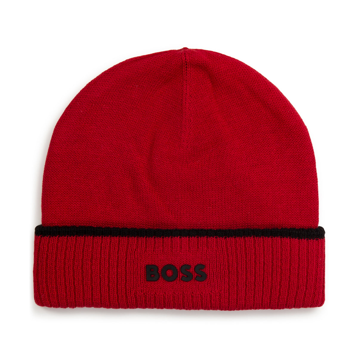 כובע צמר BOSS לוגו מרכזי לתינוקות