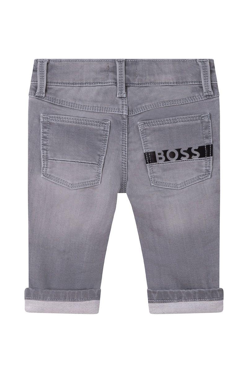 מכנס ג'ינס ארוך HUGO BOSS DENIM לתינוקות