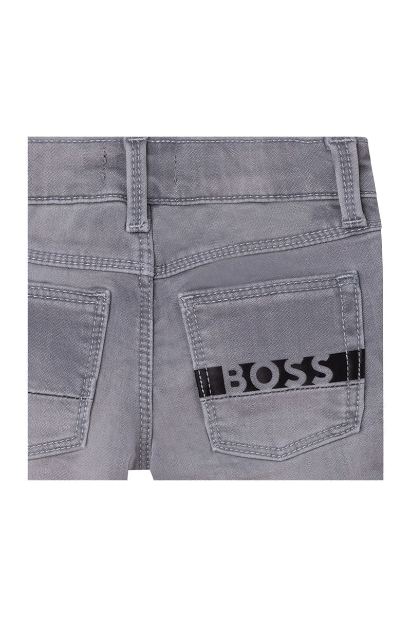 מכנס ג'ינס ארוך HUGO BOSS DENIM לתינוקות