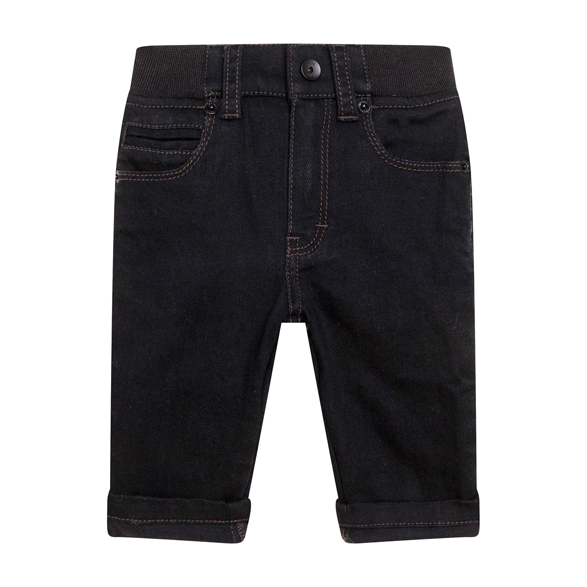 מכנסי ג'ינס BOSS CASUAL 3 בצבע שחור לתינוקות