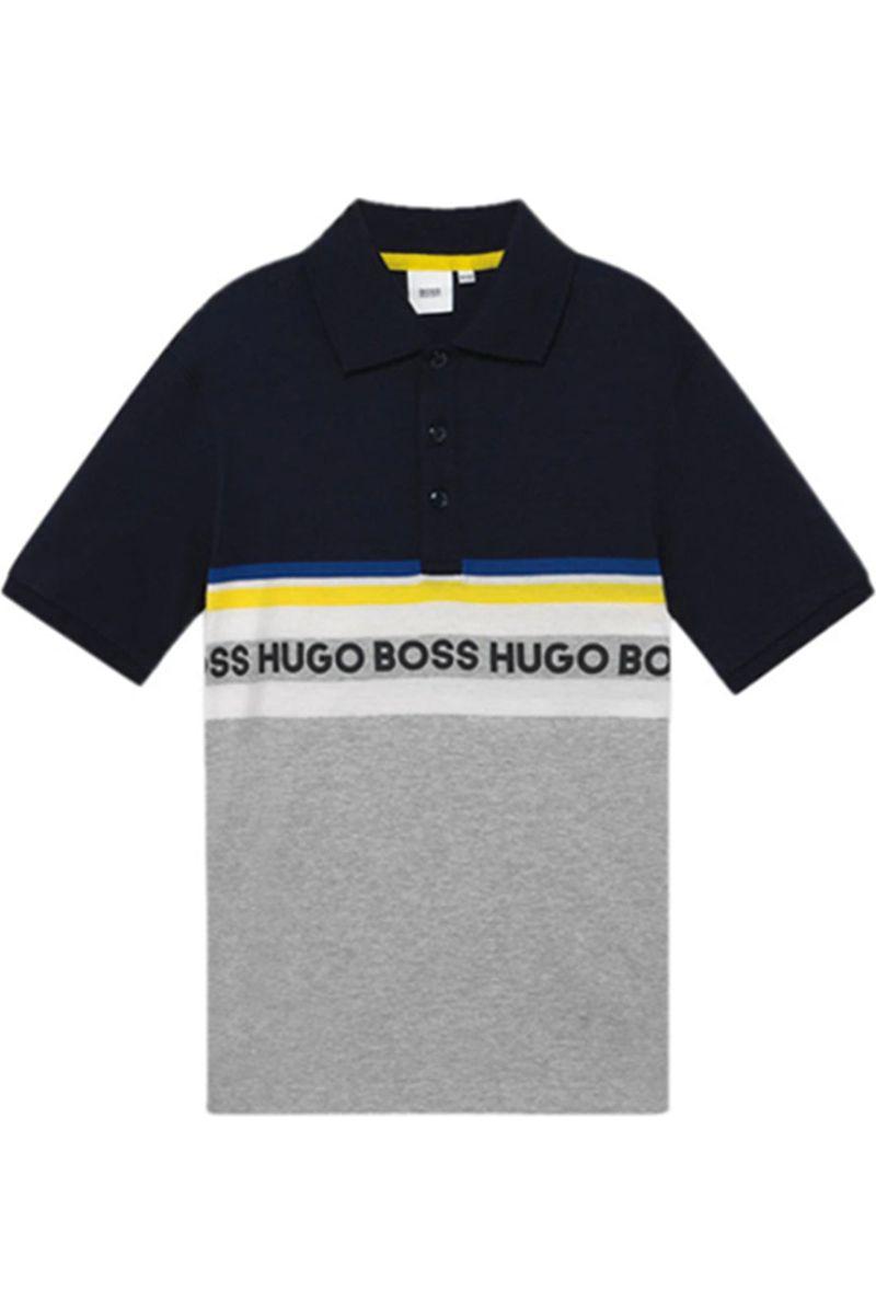 חולצה HUGO BOSS הדפס לוגו מותג לתינוקות