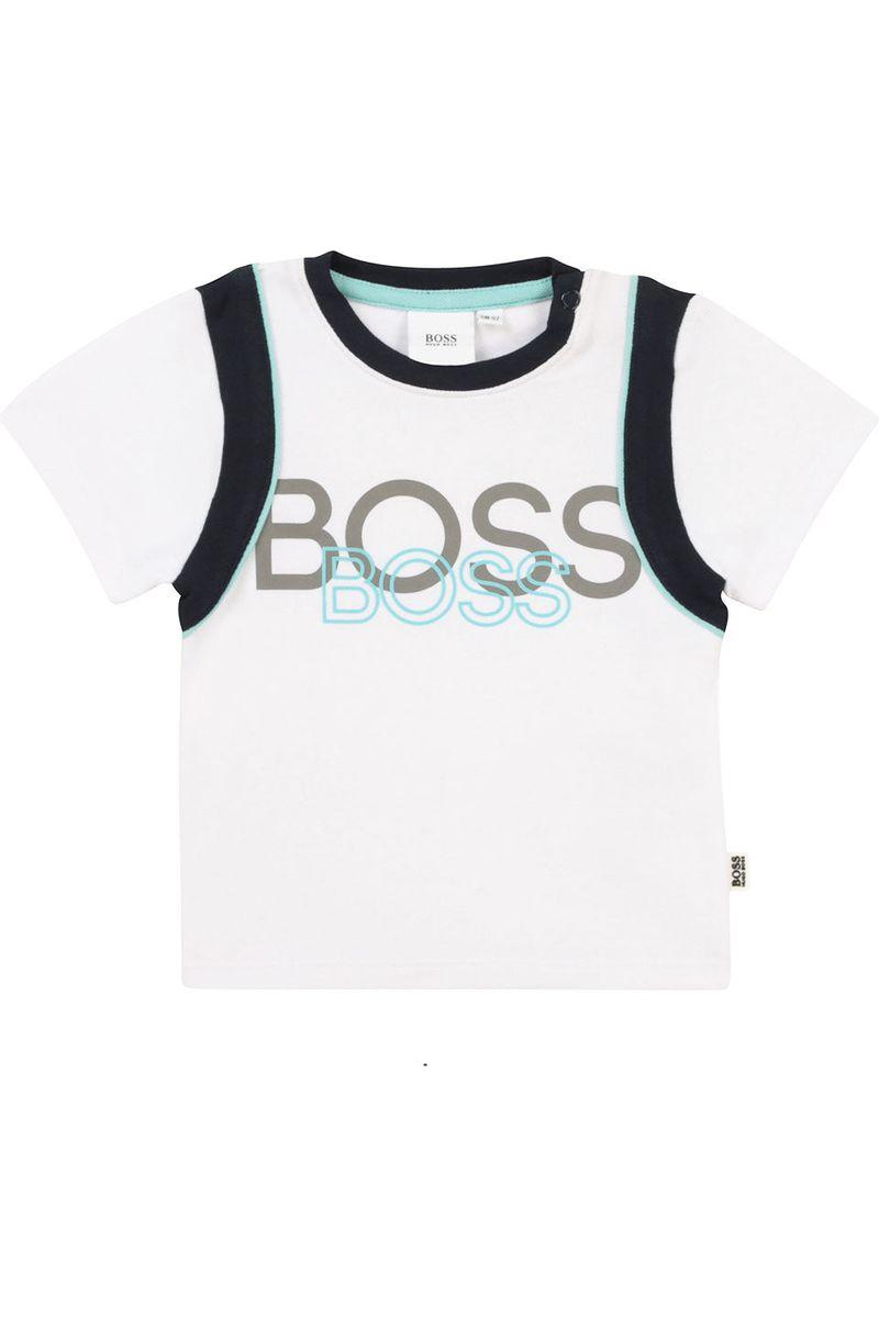 טישרט HUGO BOSS  לוגו מותג לתינוקות