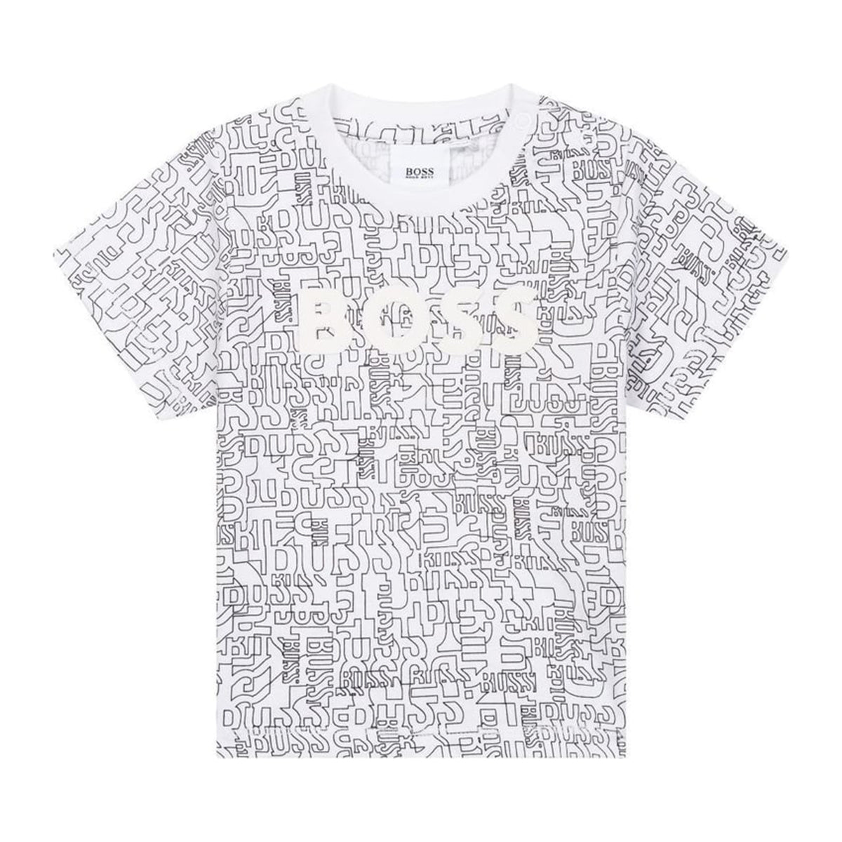 טישירט שרוול קצר HUGO BOSS JERSEY TECH לתינוקות