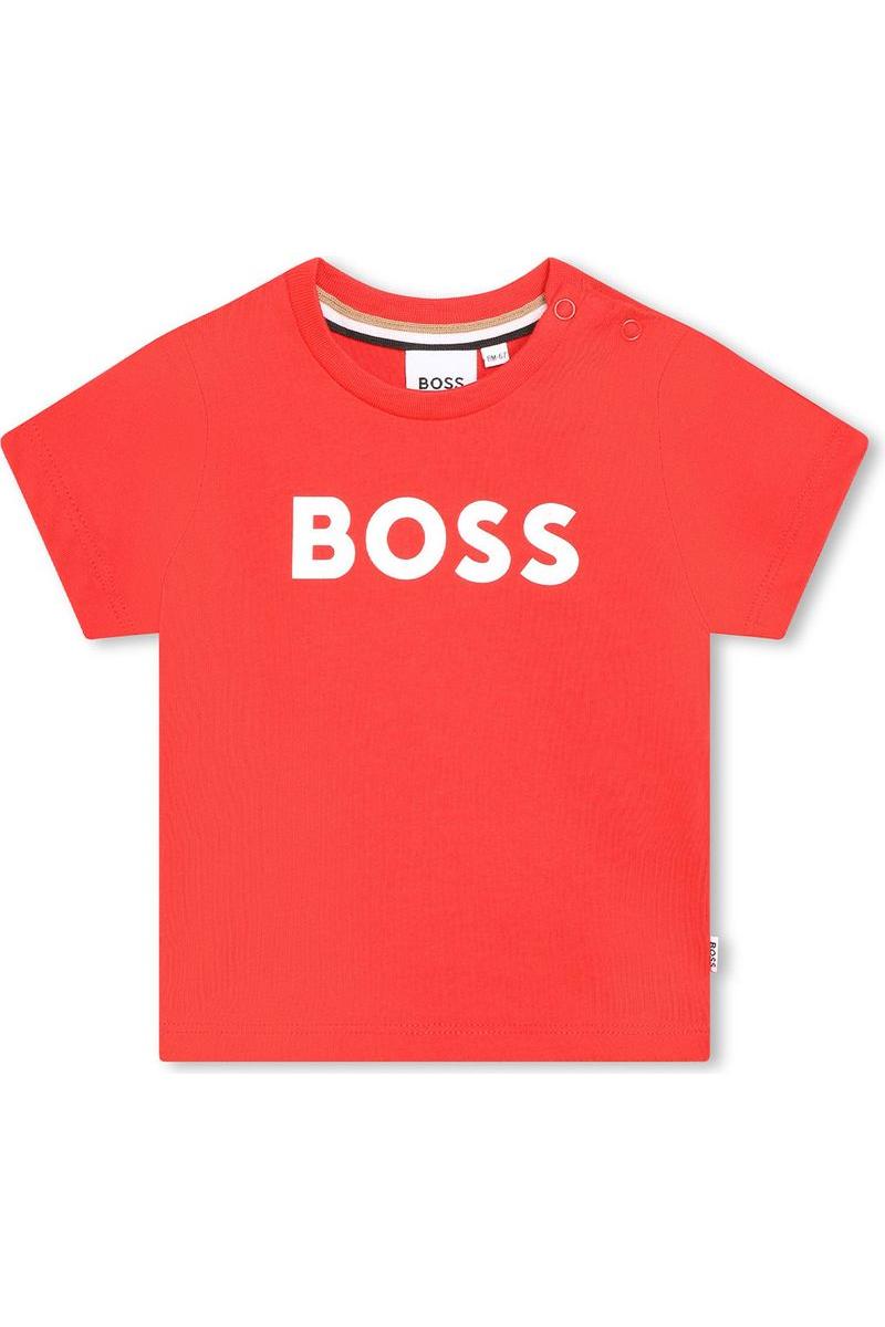 חולצת טי שרט BOSS בייסיק לתינוקות