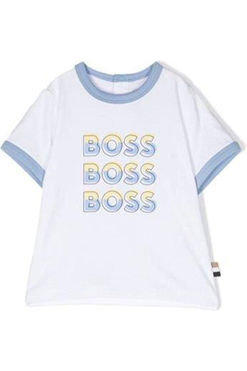 חולצת טי שרט  BOSS  קז'ואל לתינוקות