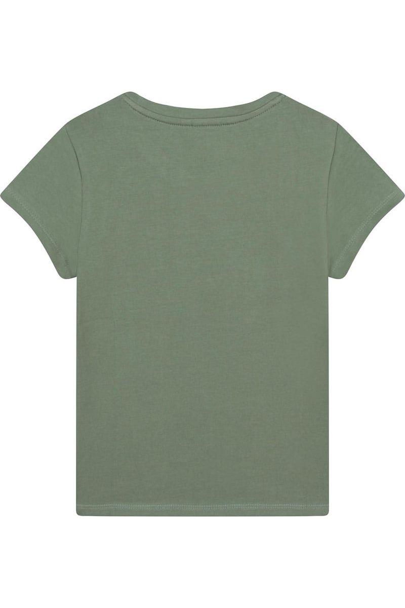 חולצת טי שרט BOSS הדפס לוגו לילדות