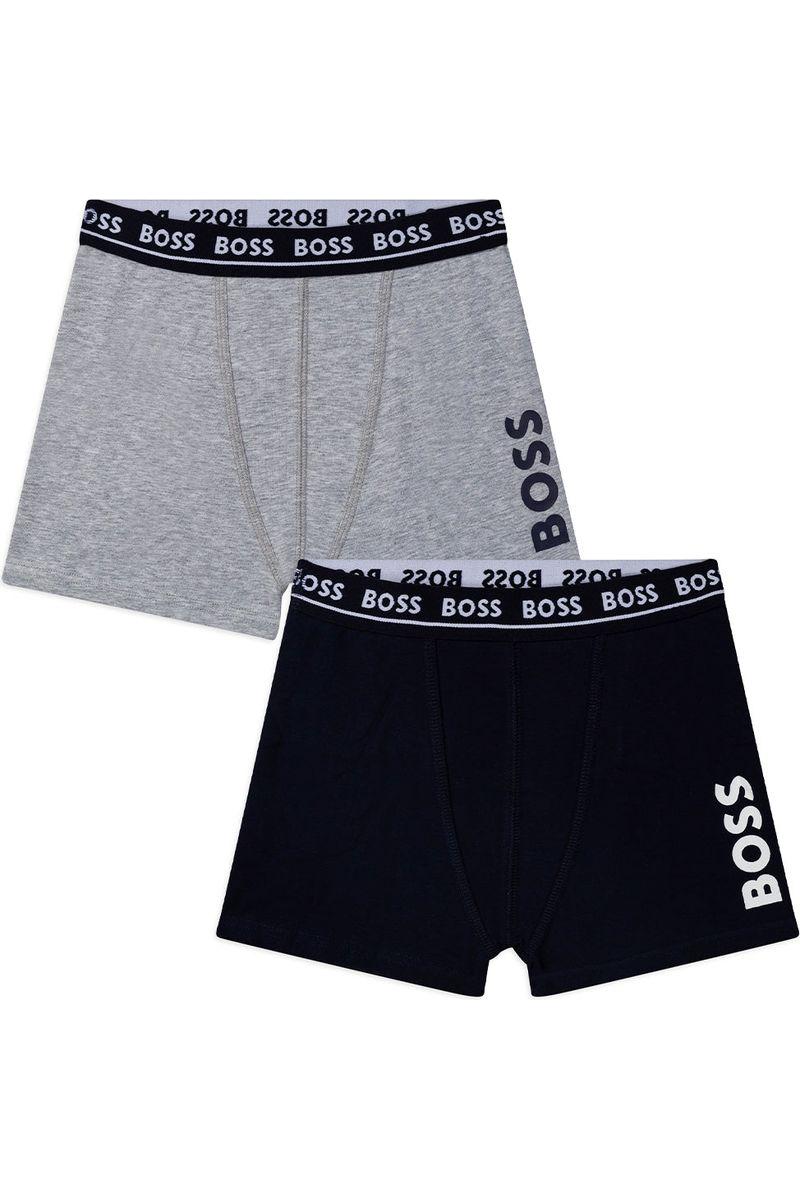 סט 2 מכנסי בוקסר HUGO BOSS JERSEY לילדים
