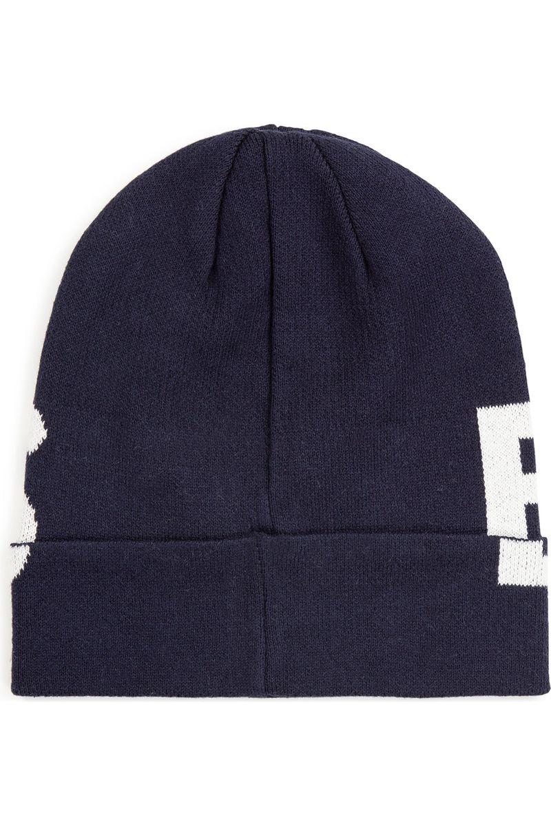 כובע צמר BOSS לוגו מוגדל לילדים