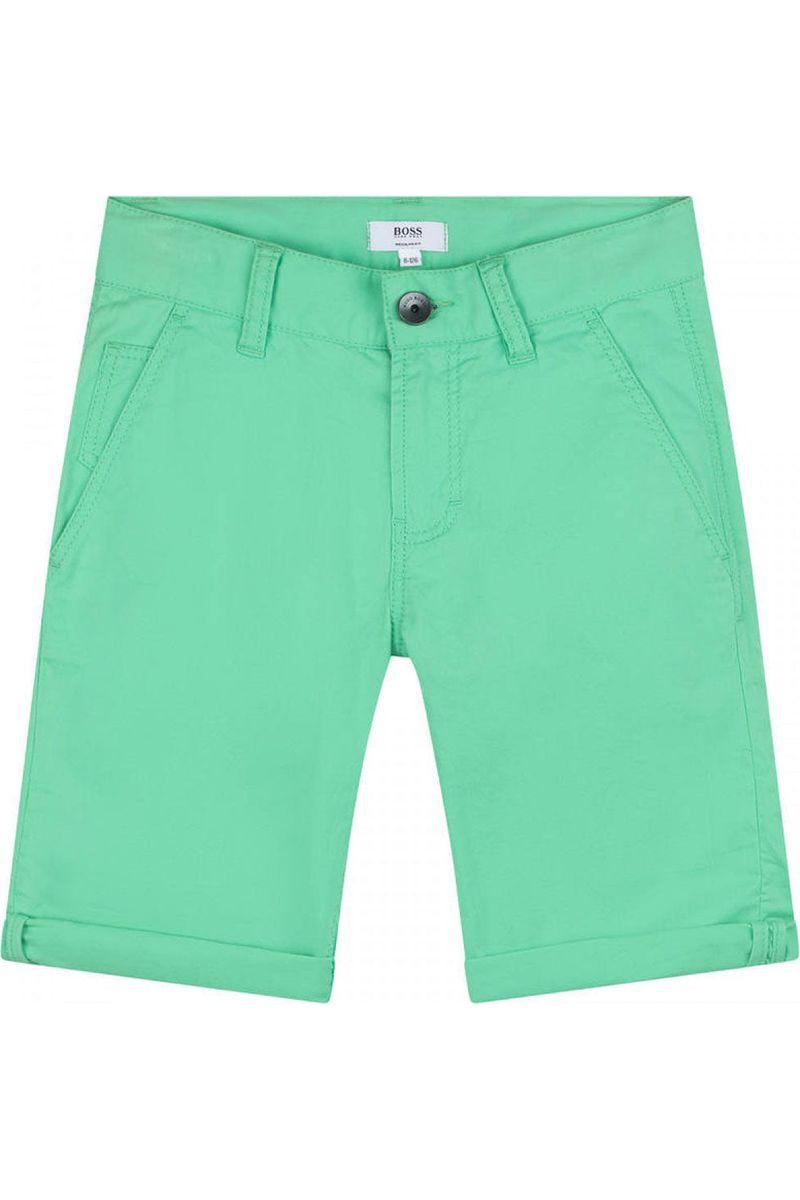 מכנסי ברמודה HUGO BOSS TWILL לילדים