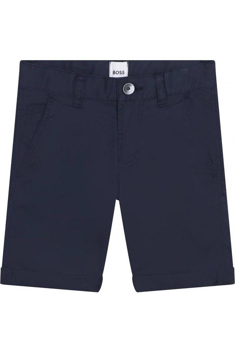 מכנסי ברמודה HUGO BOSS TWILL לילדים