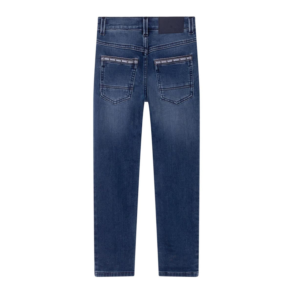מכנס ג'ינס 3/4 HUGO BOSS STONE PULVERISATION לילדים