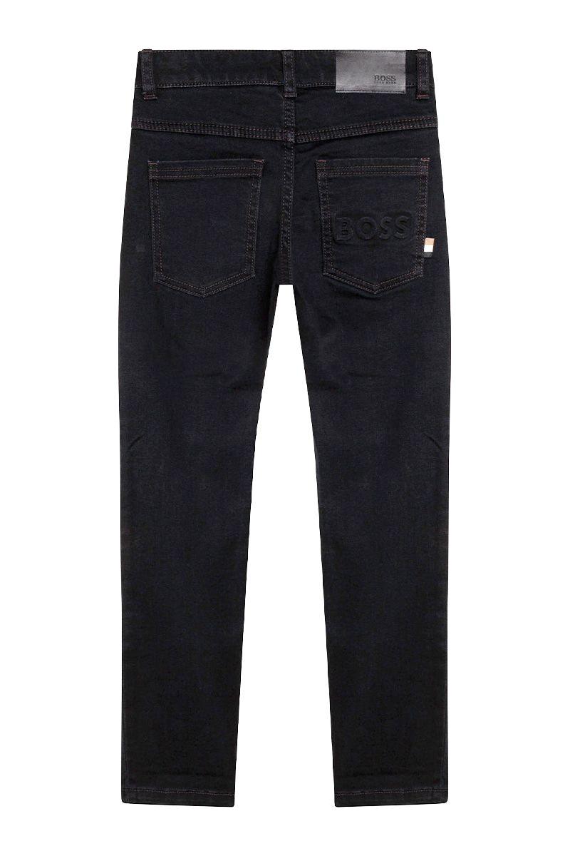 מכנסי ג'ינס BOSS כיס אחורי לילדים
