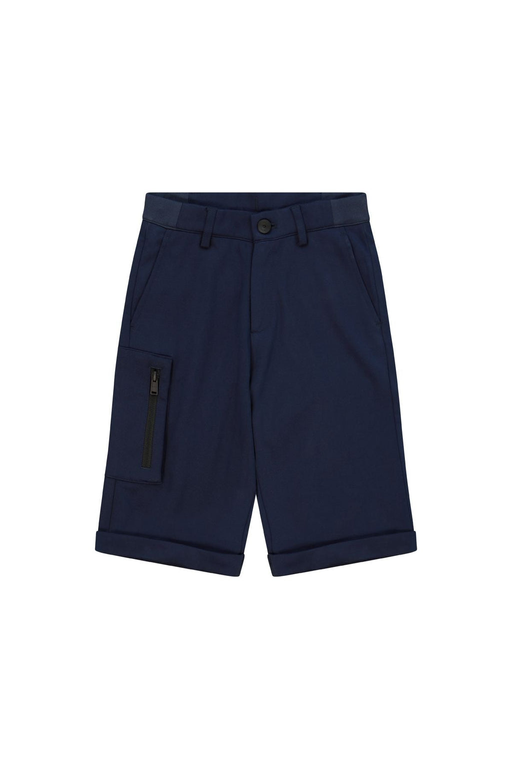 מכנסי ברמודה BOSS כיס בצד לילדים Gray / 4Y