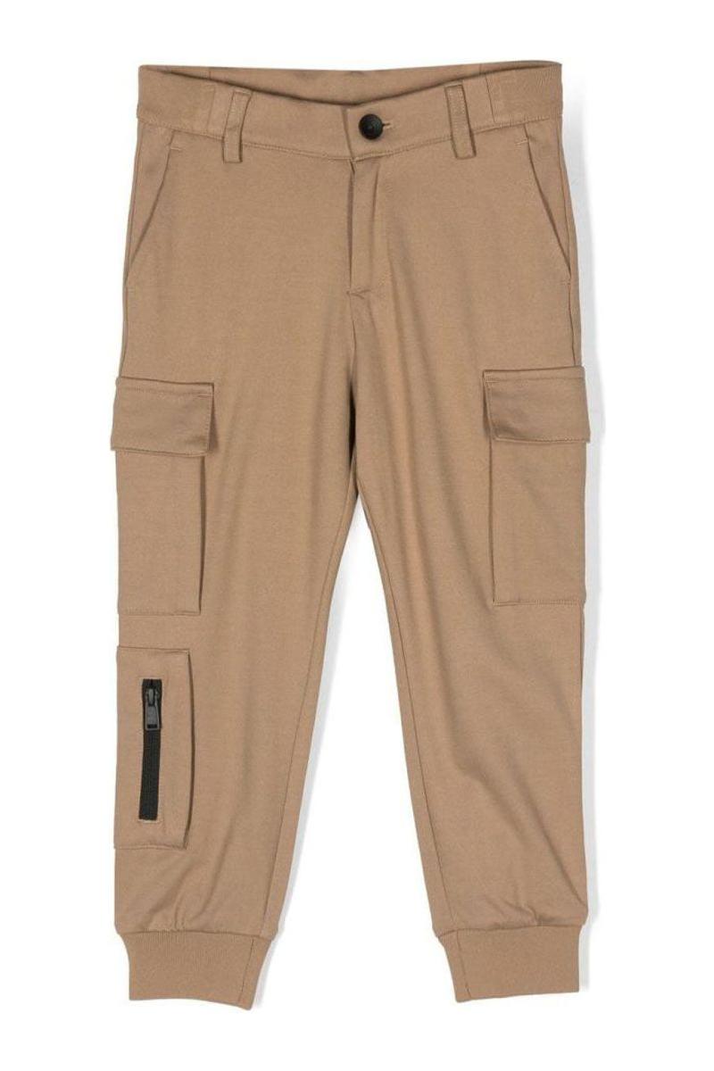 מכנסי BOSS דוגמת דגמ"ח לילדים