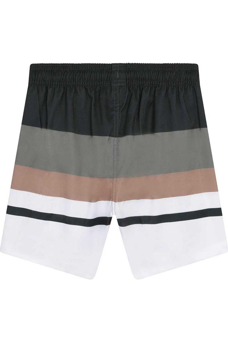 מכנסי שורט ים BOSS פסים לילדים