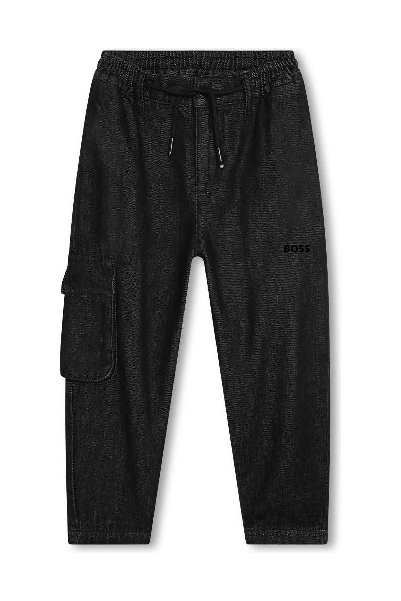 מכנסי BOSS כיס בצד לילדים
