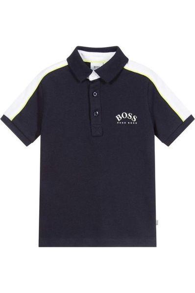 חולצת BOSS לילדים צווארון