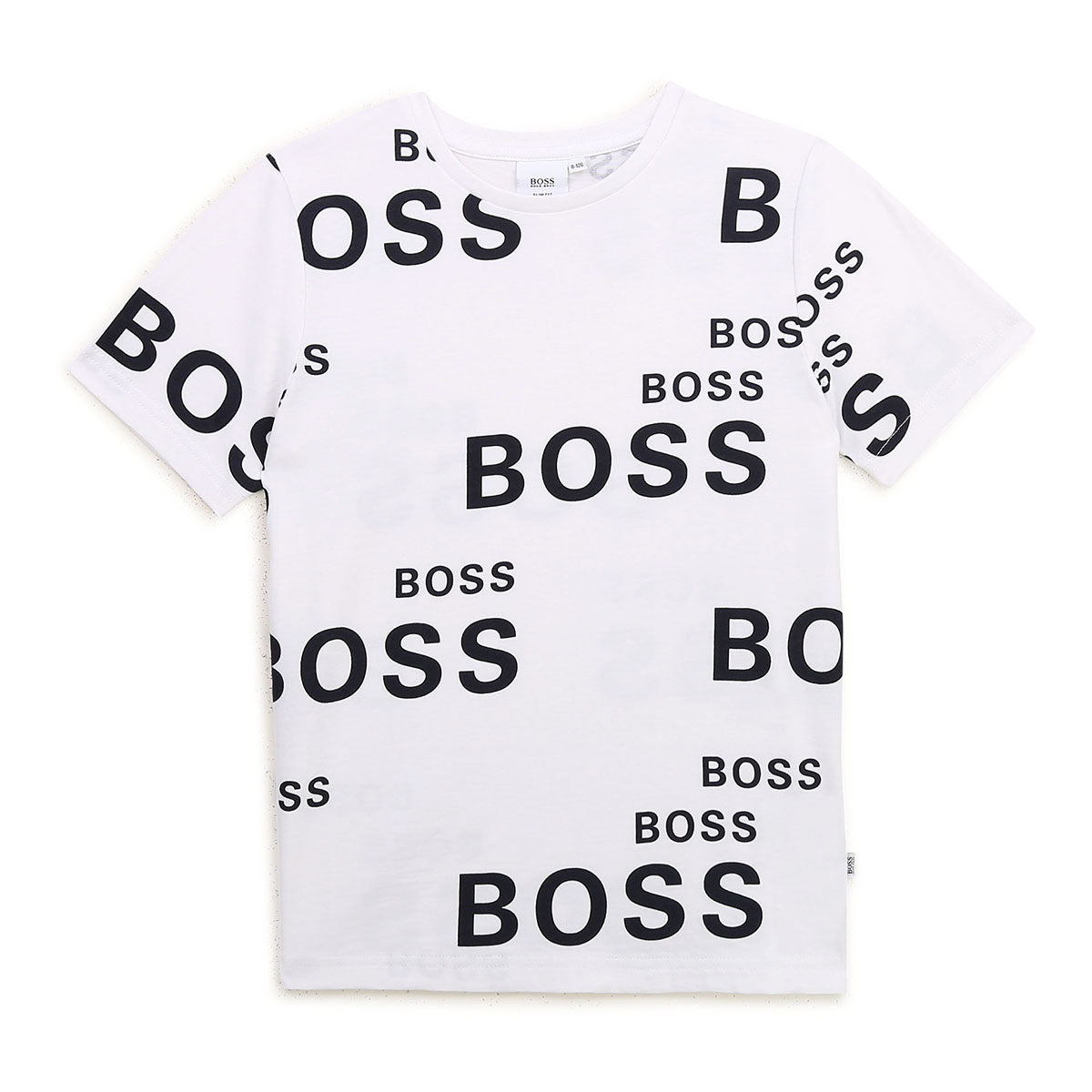 חולצת BOSS לילדים לוגו מלא