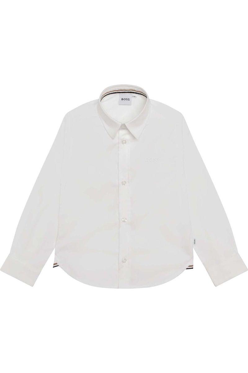 חולצה מכופתרת BOSS קלאסית לילדים