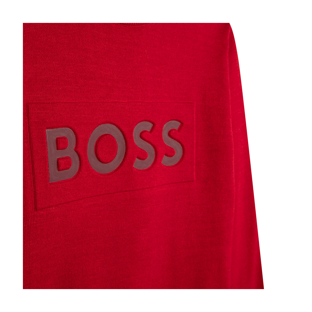 חולצת סווטשירט BOSS לוגו מרכזי לילדים