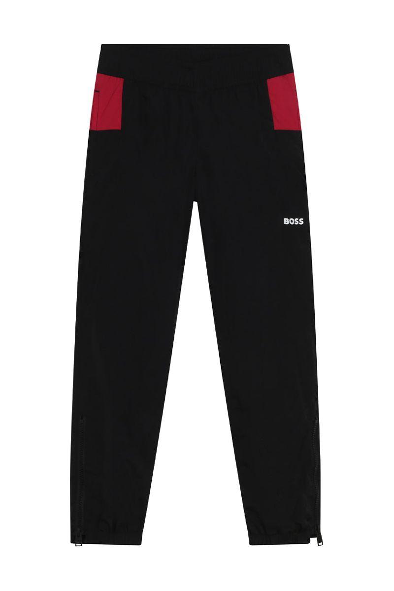 חליפת טרנינג BOSS משולבת צבעים לילדים