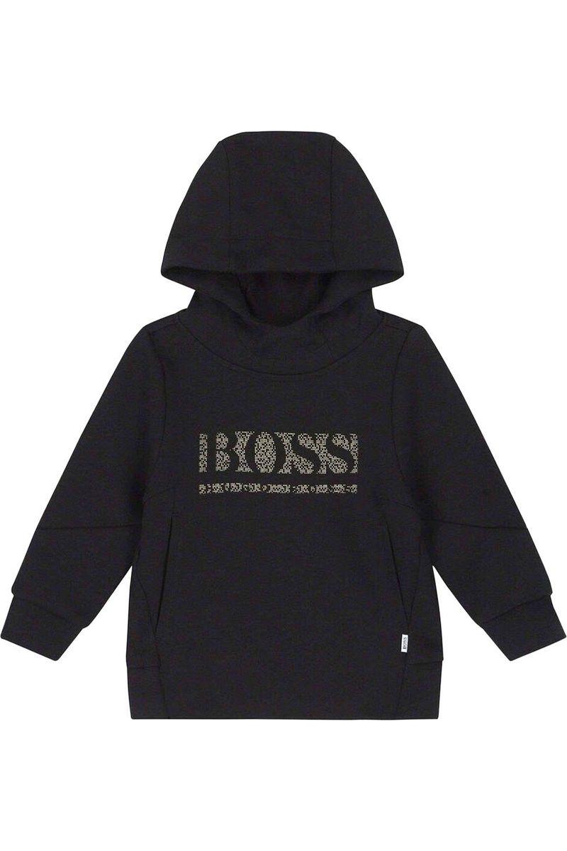 קפוצ'ון HUGO HUGO BOSS לוגו באמצע לילדים