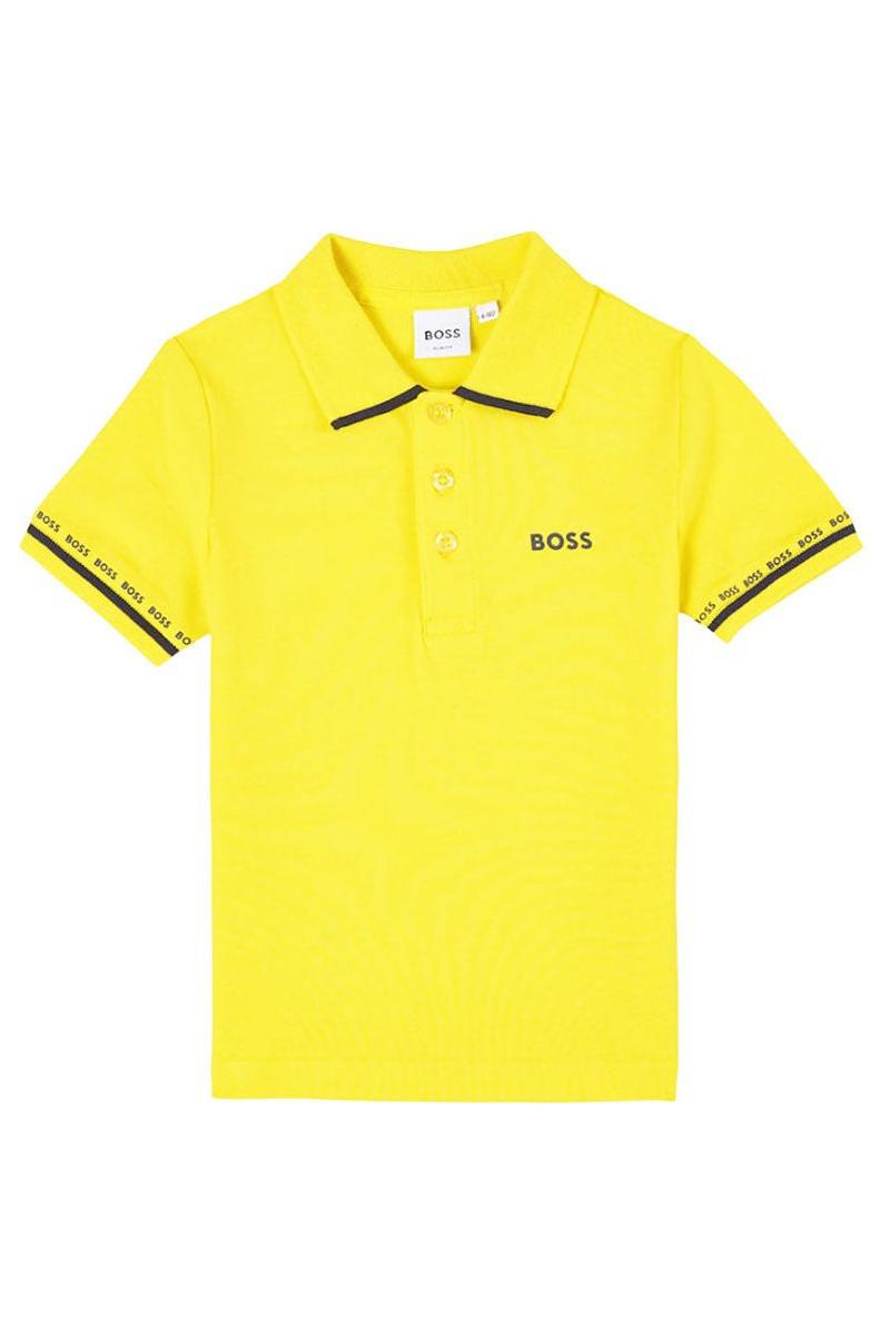 חולצת פולו שרוול קצר HUGO BOSS PIQUE לילדים