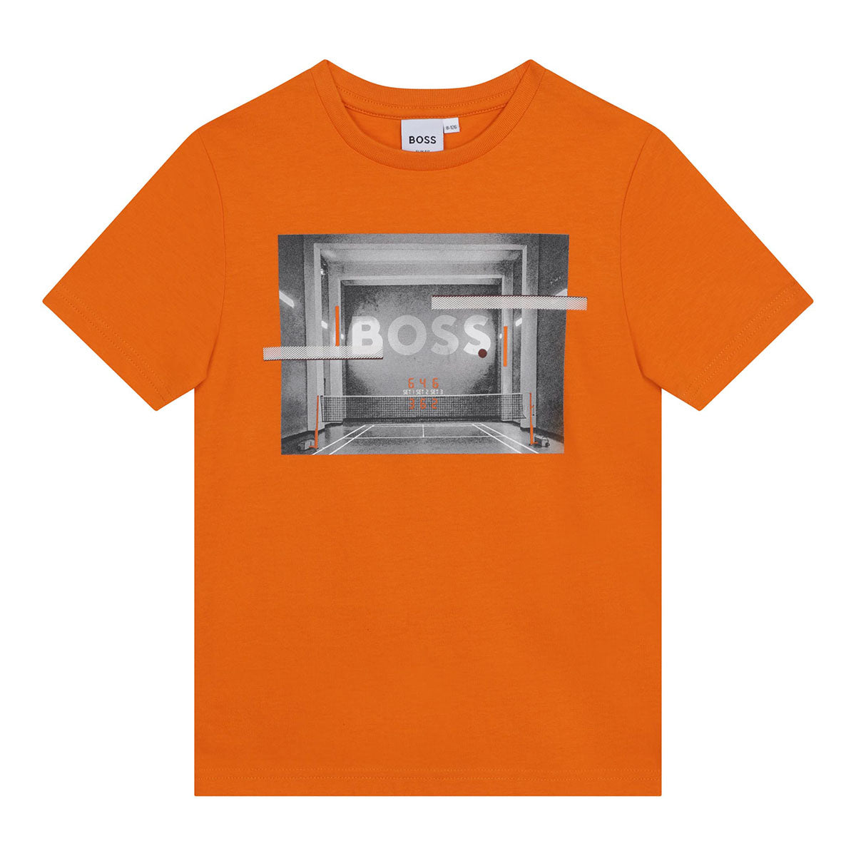 חולצת טי שרט BOSS משחק רשת לילדים