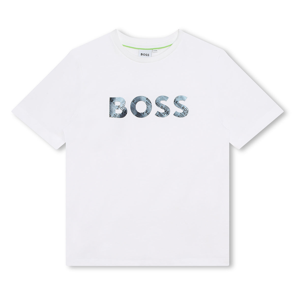 חולצת טי שרט BOSS לוגו מבריק לילדים