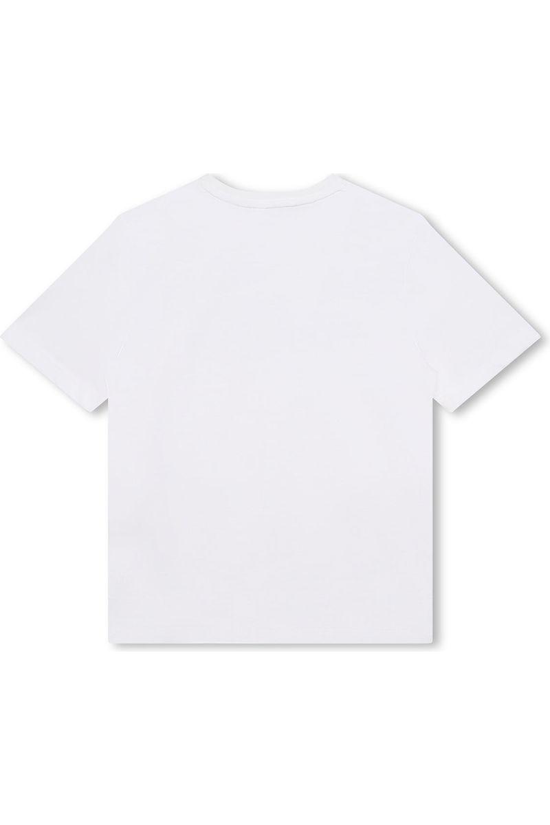 חולצת טי שרט BOSS לוגו מבריק לילדים