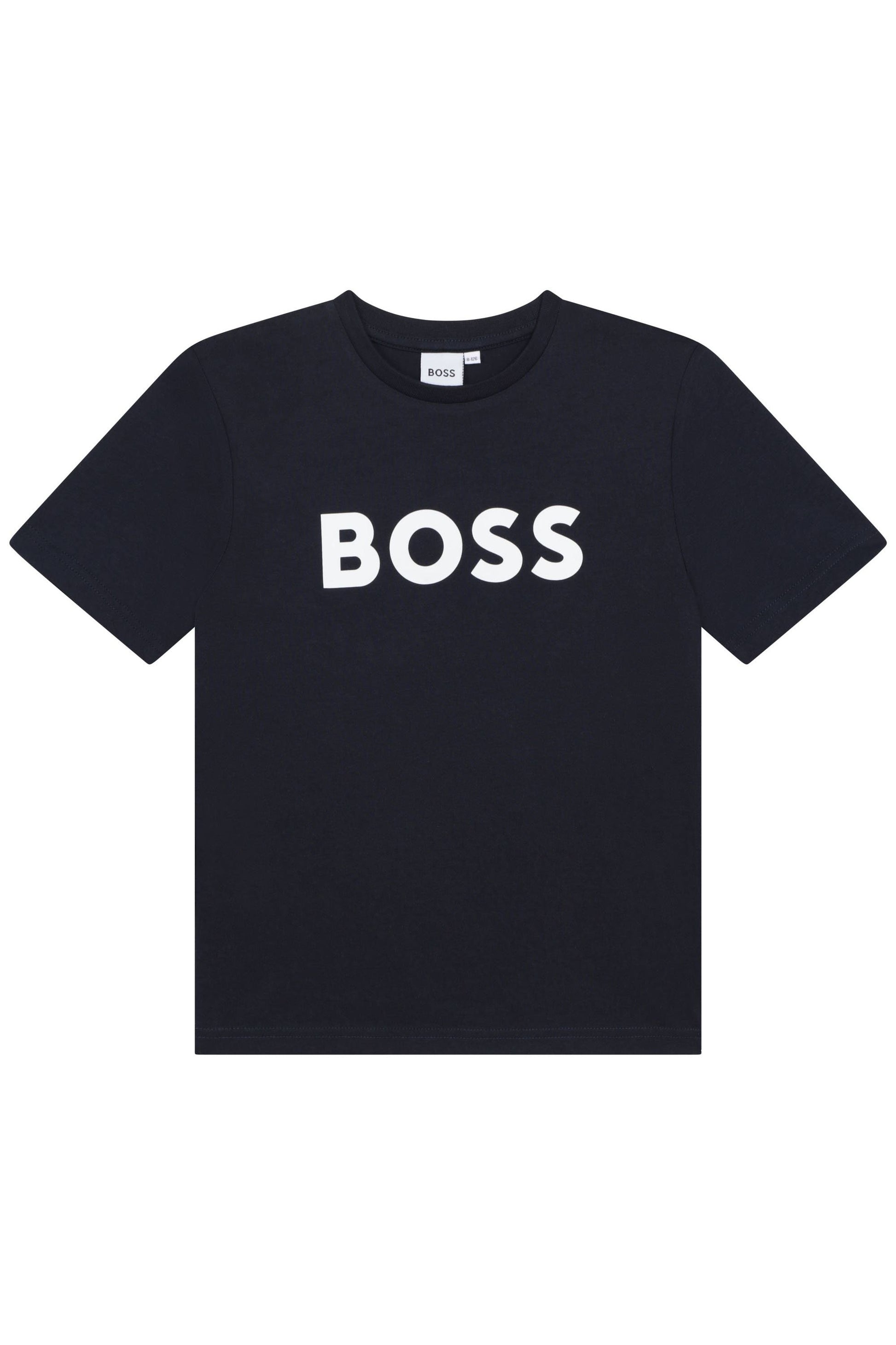 חולצת טי שרט BOSS בייסיק לילדים Blue / 4Y