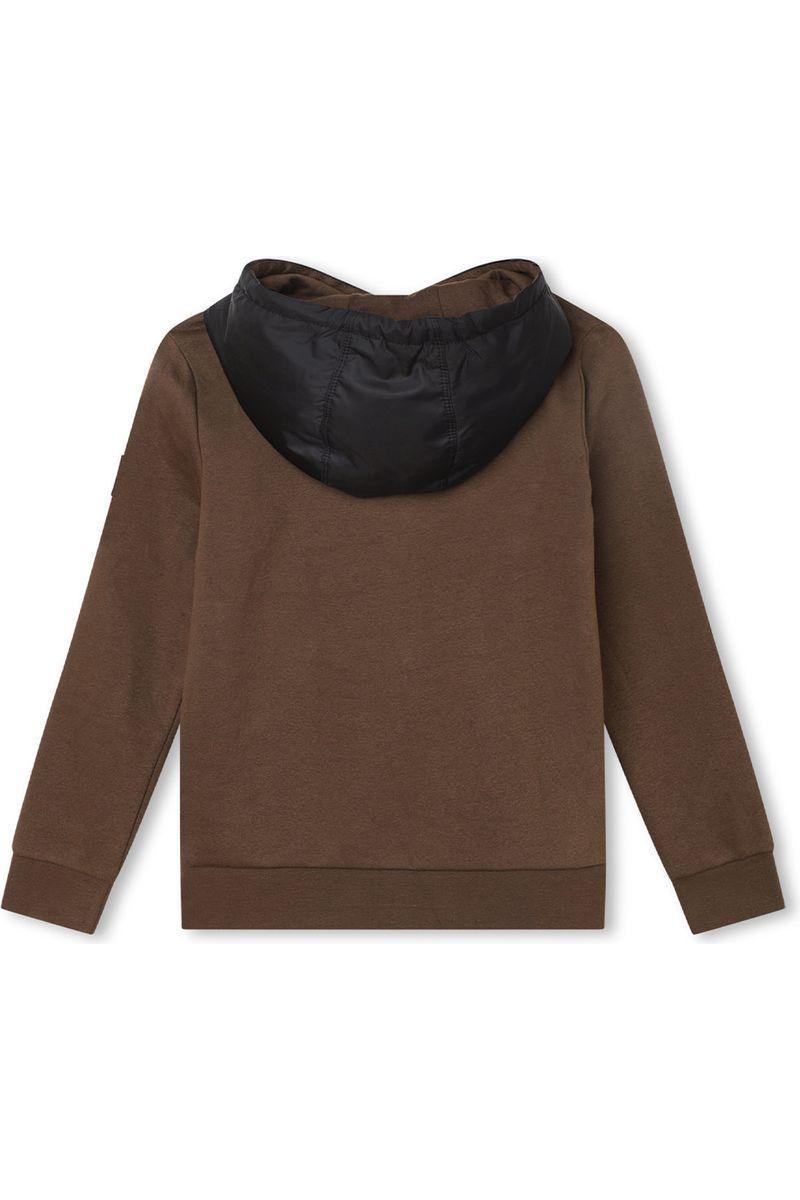 קפוצ'ון BOSS משולב צבעים לילדים