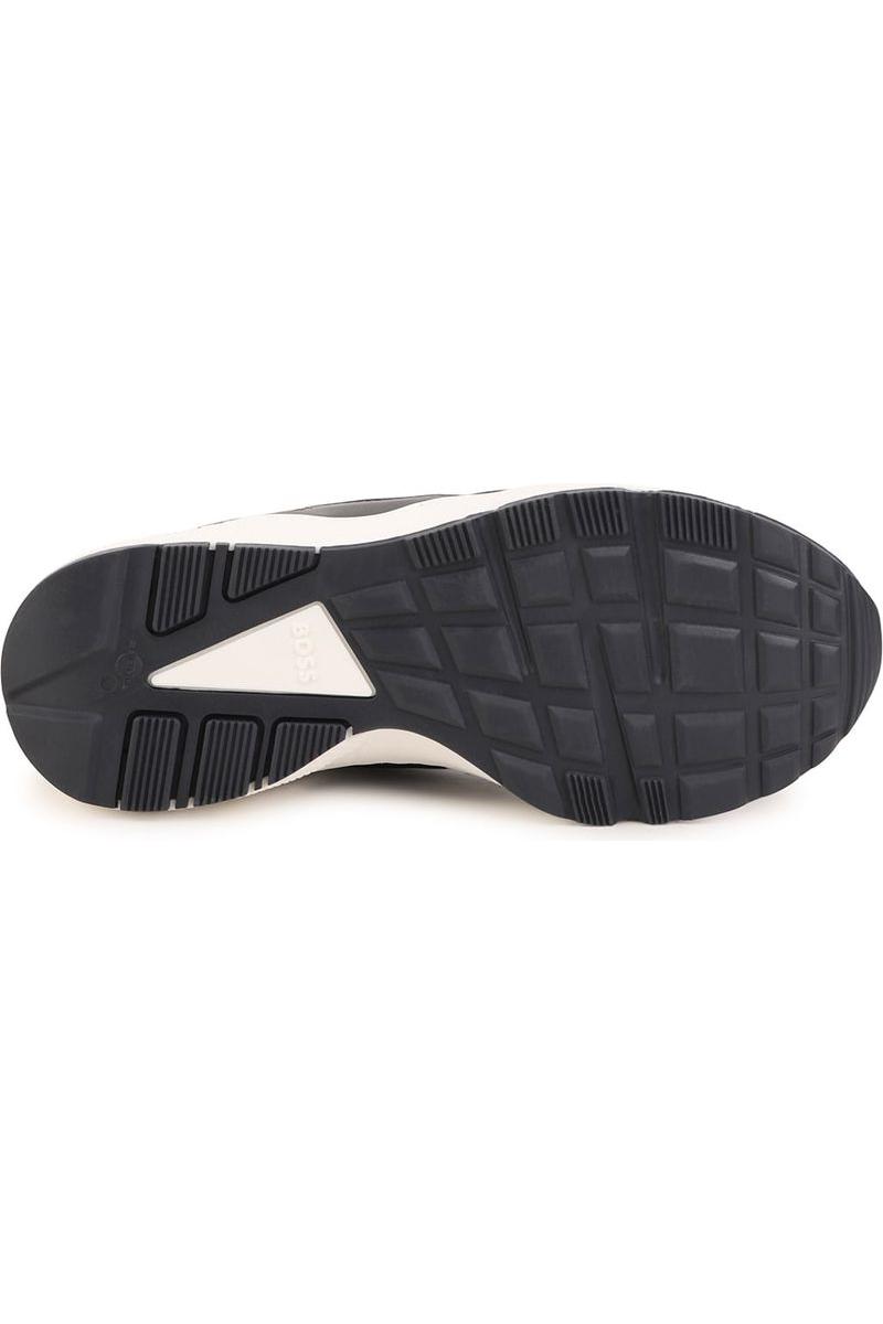 נעלי סליפ און BOSS הדפס לוגו לילדים