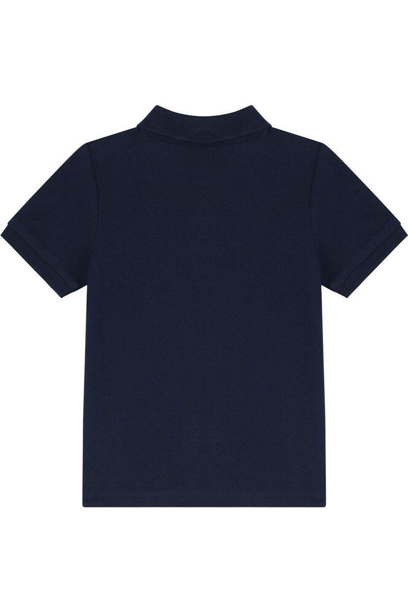 חולצת צווארון BOSS הדפס לוגו לתינוקות