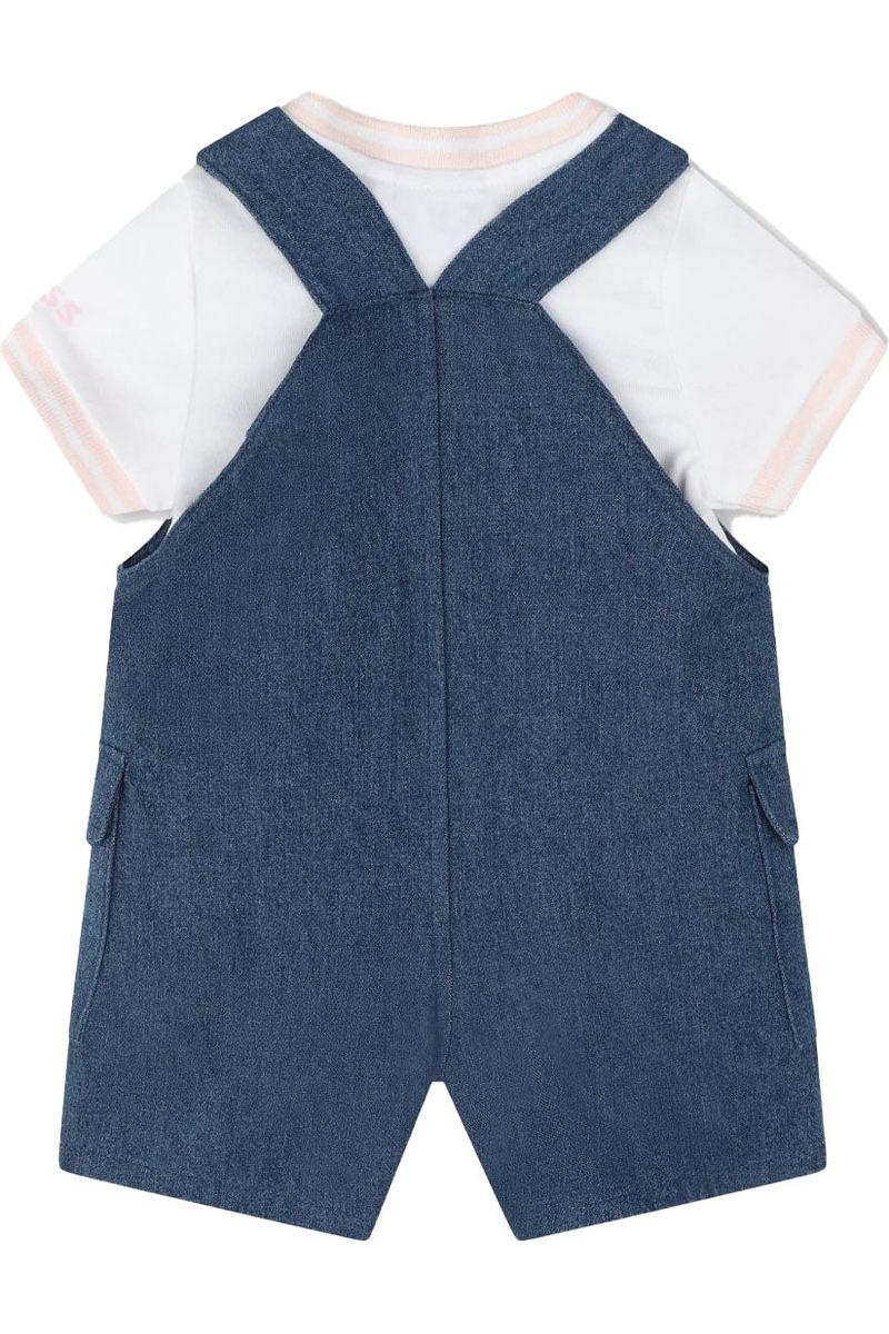 מארז אוברול+טי שרט BOSS לתינוקות