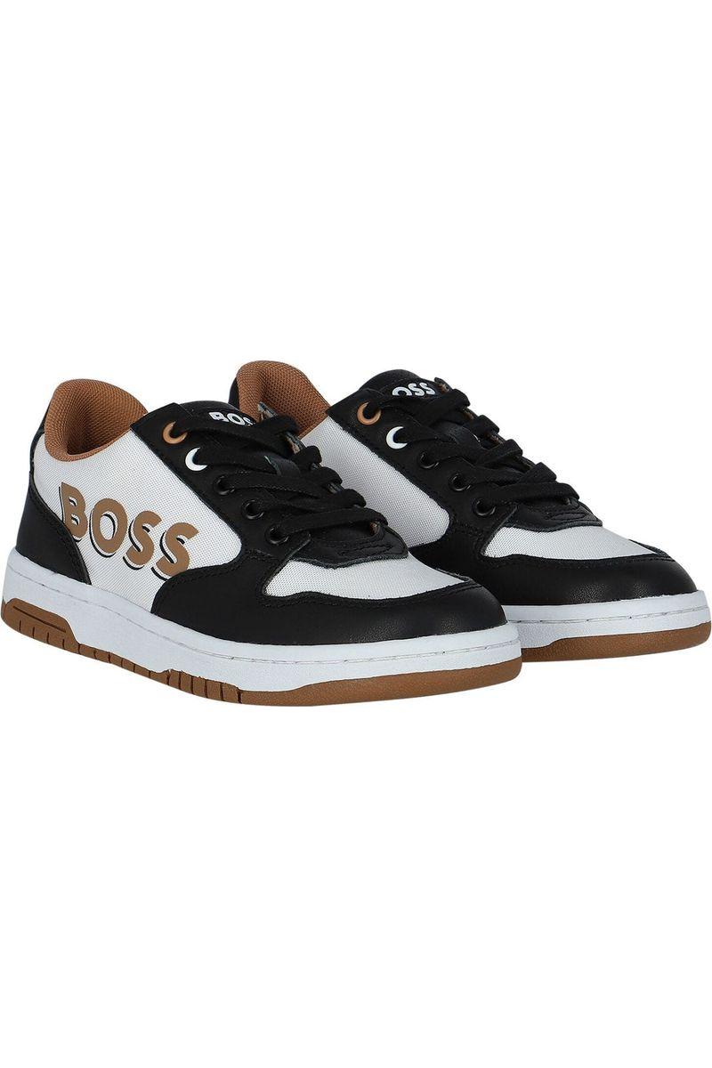 נעלי BOSS פס צבע בסוליה לילדים