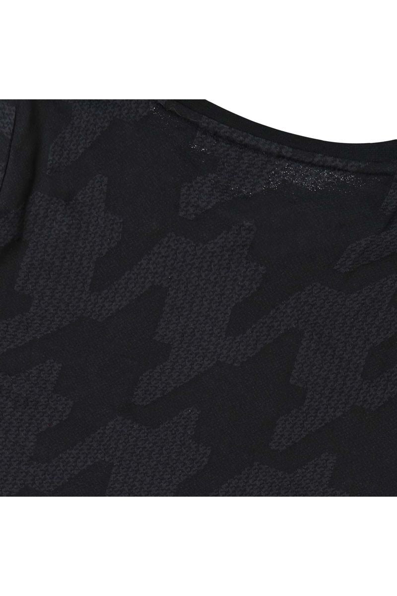 חולצת טישירט BOSS JACQUARD לילדים Black / 4Y