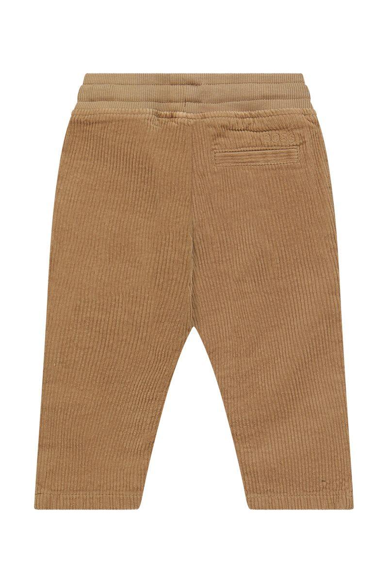מכנסי BOSS גומי במותן לתינוקות Brown / 03M