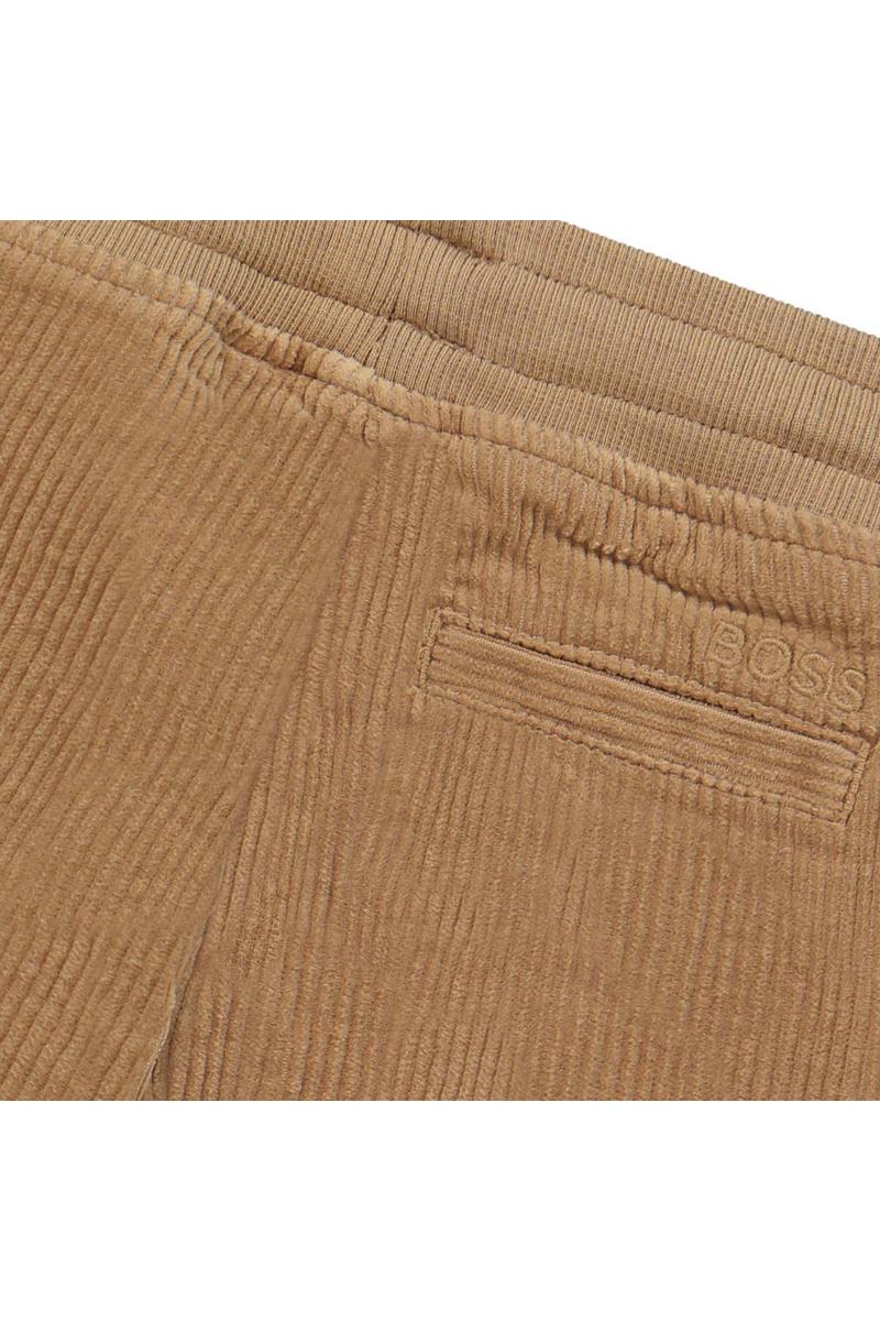 מכנסי BOSS גומי במותן לתינוקות Brown / 03M