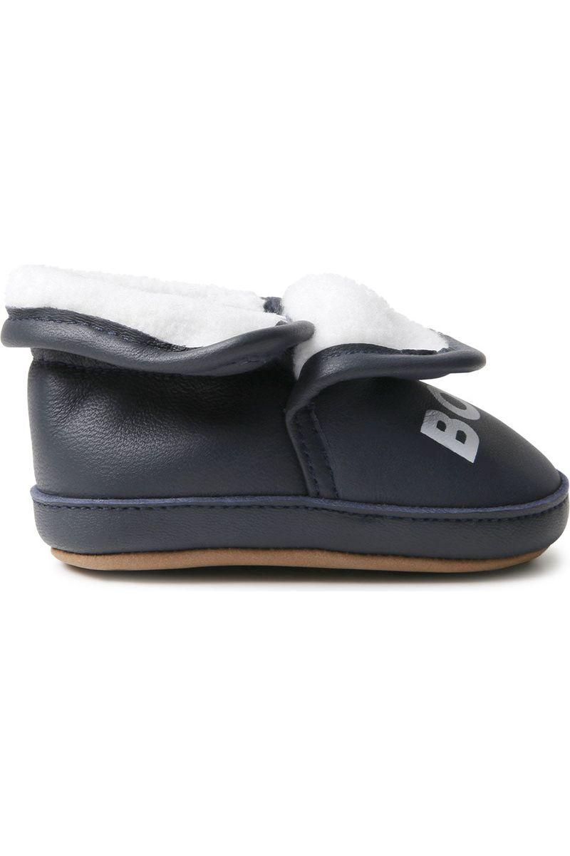 נעלי טרום הליכה BOSS לוגו מותג לתינוקות