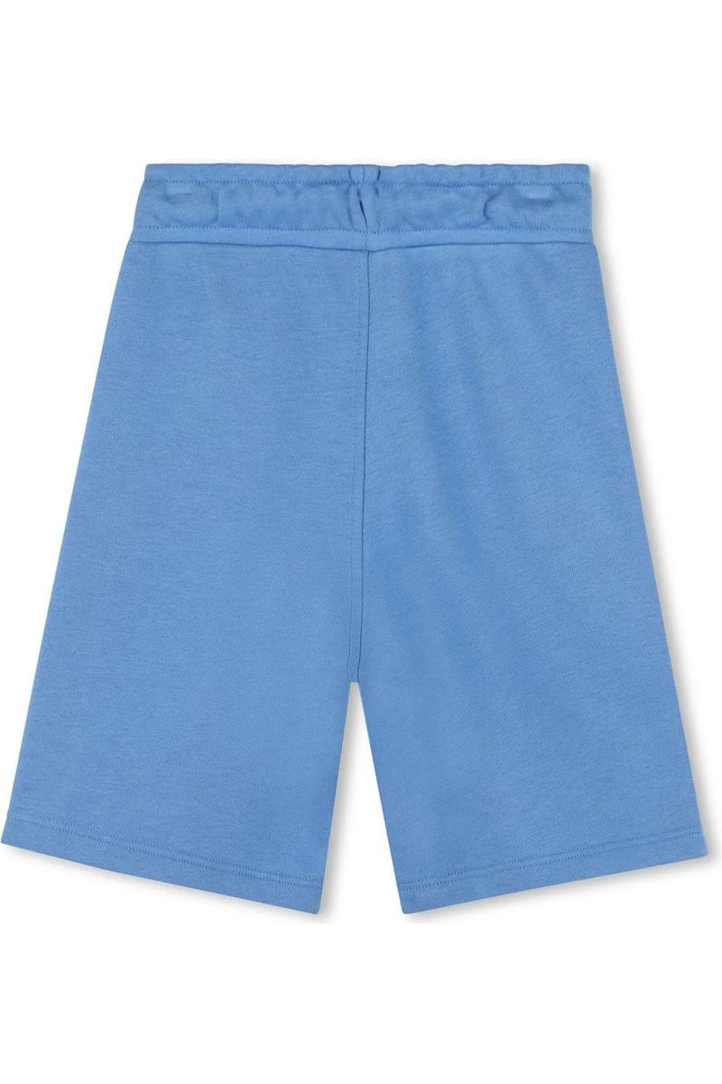 מכנסי ברמודה BOSS לוגו מותג בצד לילדים